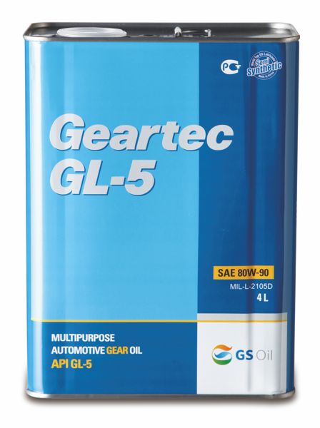 df669465-e1ec-11e5-a570-0cc47a3200a7 Kixx Масло трансмиссионное Geartec SAE 80w-90 GL-5 (4л)