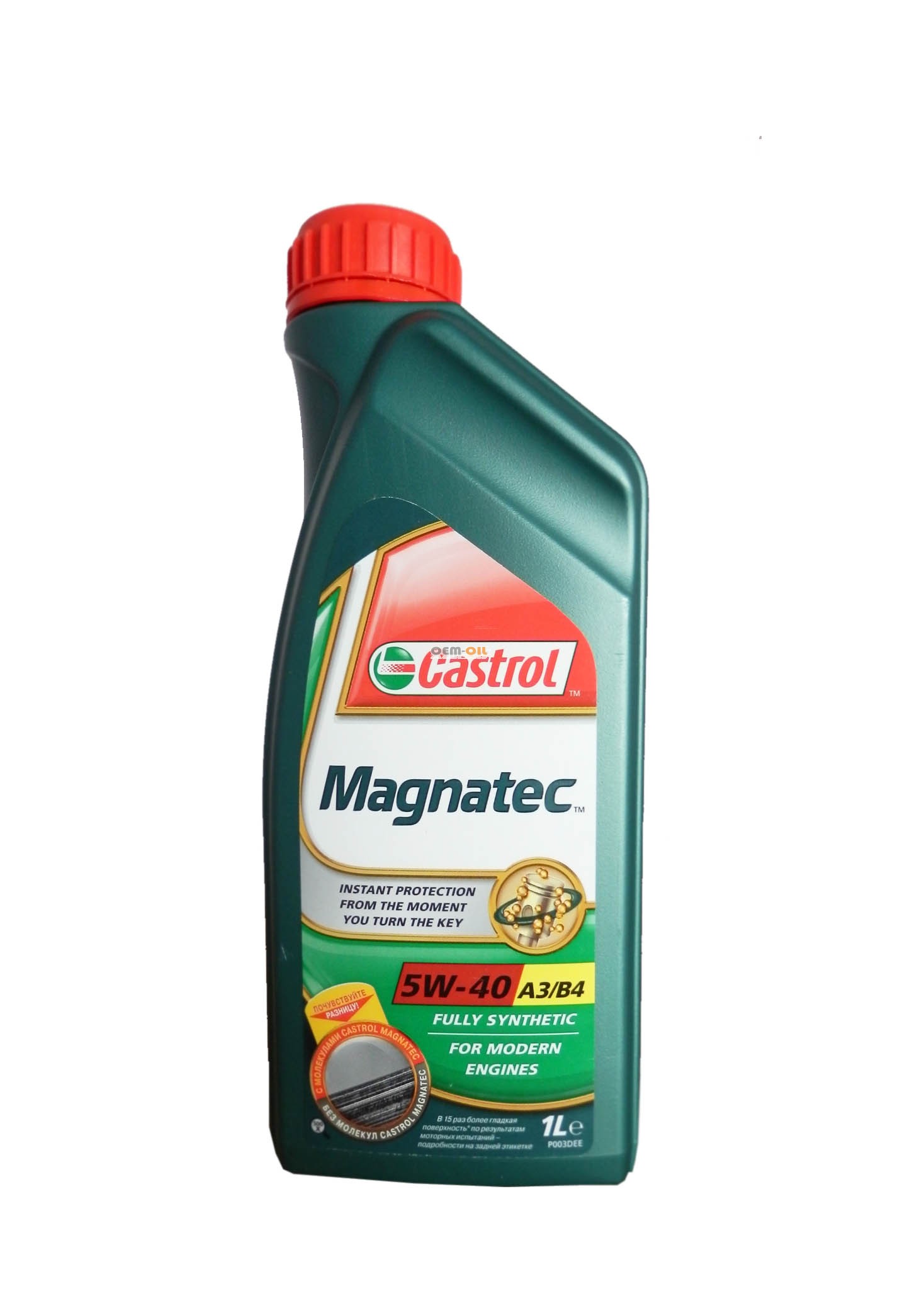 6f10e4fe-3e36-11e4-bc9f-001e673659ad Масло моторное Castrol Magnatec SAE 5W-40 A3 B4 синт. (1л)