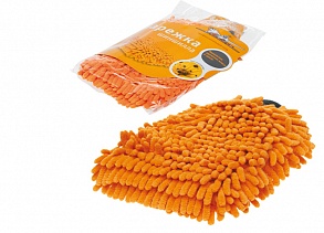 878e731c-1b10-11e5-b4a0-001e673659ad Эрлайн (АВ-D-02) Варежка-шиншила с оранжевым ворсом 25х20 см