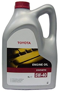 60cd6a63-b21b-11e6-8ff3-0cc47a3200a7 Масло моторное Toyota Motor Oil 5W40 SM CF синт. (5л)