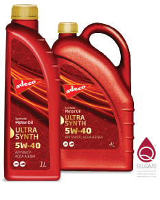 b23d9f2e-7275-11ea-a255-04d9f508137a Масло моторное ADECO Ultra Synth SAE 5W-40 A3 B4  SN CF синт. (