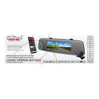 Зеркало антирадар + видеорегистратор SHO-ME Combo Mirror WiFi DUO
