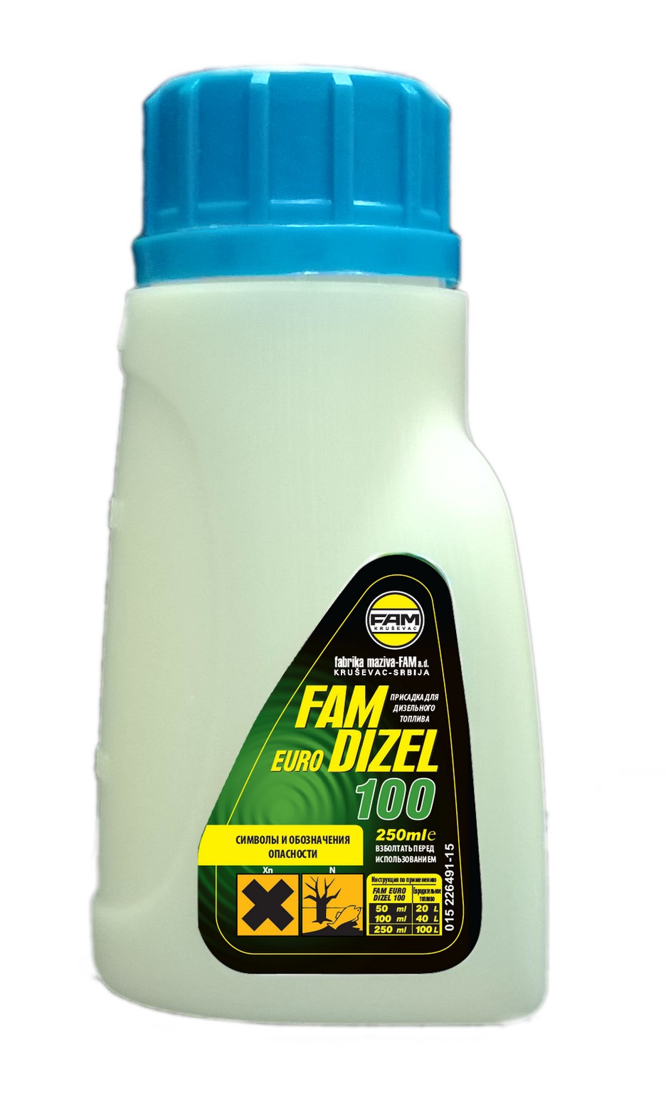f147003c-e904-11e5-8ac7-0cc47a3200a7 FAM EURO DIZEL Добавка к дизельному топливу (250мл)