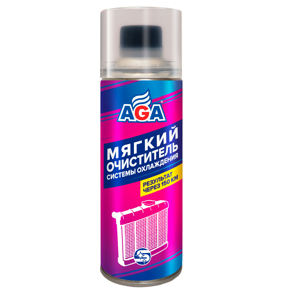 6a2ebb57-e569-11ec-a2c6-04d9f508137a AGA705R Мягкий очиститель системы охлаждения (335мл)
