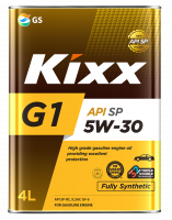 Масло моторное Kixx G1 SAE 5w-30 SP синт. (4л)