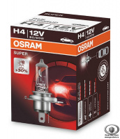 Автолампа H4 60/55W + 30% (64193 SUP) шт.