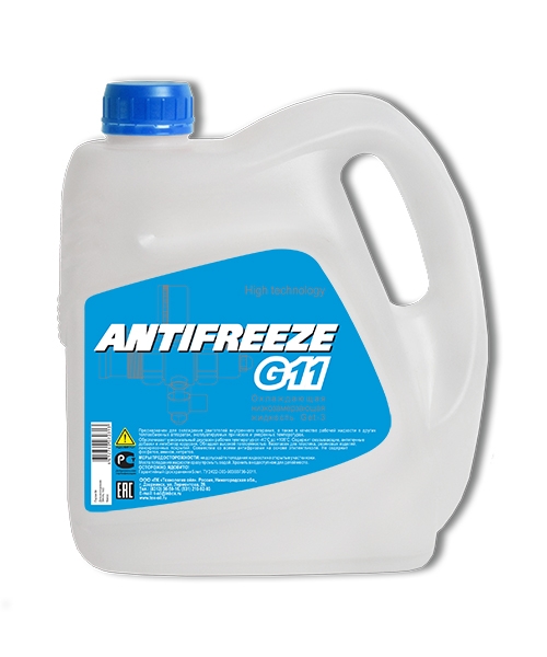 cf12e4eb-9215-11e6-9db9-0cc47a3200a7 Охлаждающая жидкость Антифриз  Get-3  G-11 (синий) -40С (3кг)