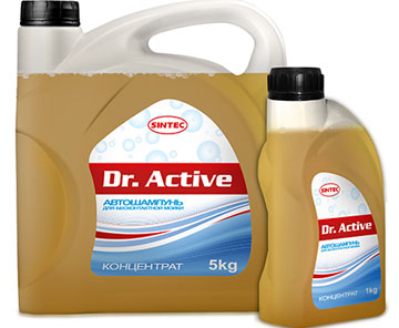 46e25e09-d3e9-11e5-ac7f-0cc47a3200a7 Sintec Автошампунь Dr.Active для б к мойки (конц.) 1кг  (15шт)