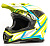 Шлем кроссовый HIZER B6196 #1 (L) yellow