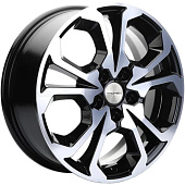 6,5x17/5x108 ET43 D65,1 KHW1711 (DFM AX 7) Black-FP