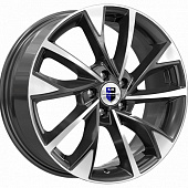 7x17/5x110 ET38 D65,1 Роквуд (КС900) Алмаз черный