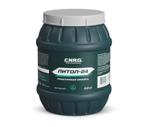 0ee62011-a2fe-11e9-9770-001e6749672c C.N.R.G Смазка Литол-24  (метал. банка) (0,8кг)