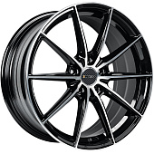 INCH 8x18/5x114,3 ET30 D60,1 FA8533 Gloss Black Machined Face (ZJH) FlowForming