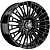 LS Forged 9x21/5x120 ET45,5 D62,6 LS FG25 BK (конус, Колпак+лого)