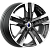 Диск колеса КиК "Висмут" 7,0x16 5*100 ЕТ35 D57,1 алмаз черный (КС1009)