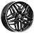 Диск колеса КиК "Колумб" 7,0x19 5*108 ET47 D60,1 алмаз черный (КС1038)