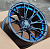 Диск колеса RGW134 8,0x15 4*100/4*114,3 ET15 D73,1 Black + UC (Blue)