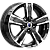 Диск колеса КиК "Оклахома" 6,5x16 5*100 ЕТ38 D57,1 (КС998) алмаз чёрный