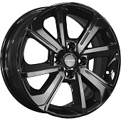 6x15/4x100 ET40 D60,1 KHW1501 (Logan/Sandero/Xray) Black