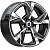 7,5x18/5x115 ET43 D70,2 Кайан (КС1012) Алмаз черный