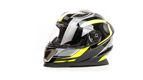 a4070b38-c278-11ea-a25e-04d9f508137a Шлем HIZER B562 (L) black yellow